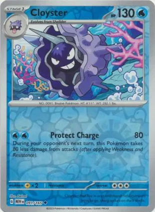 Cloyster 091/165 Scarlet & Violet 151