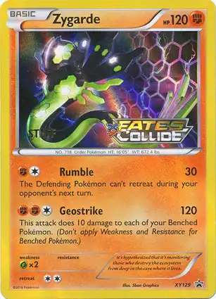 Zygarde XY129 XY Promos
