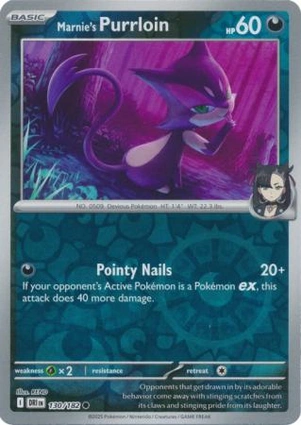 Marnie's Purrloin 130/182 Destined Rivals