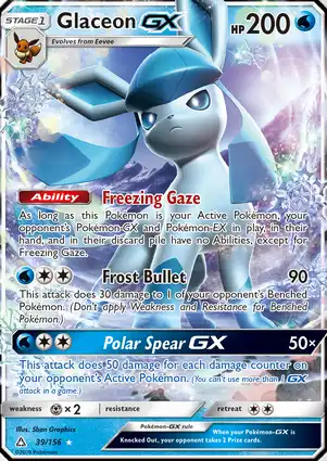Glaceon-GX 39/156 Ultra Prism