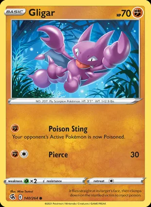 Gligar 140/264 Fusion Strike