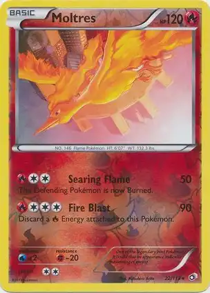 Moltres 22/113 Legendary Treasures