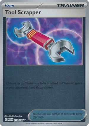 Tool Scrapper 212/217 Ascended Heroes