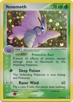 Venomoth 49/112 EX FireRed & LeafGreen