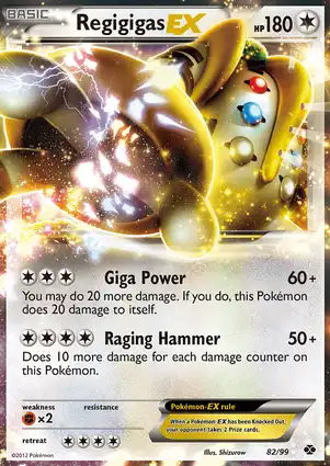 Regigigas-EX 82/99 Next Destinies