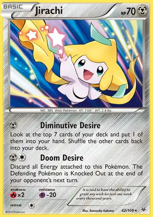 Jirachi 42/108 Roaring Skies