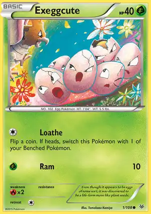 Exeggcute 1/108 Roaring Skies