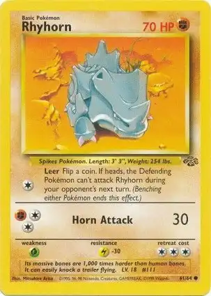 Rhyhorn 61/64 Jungle