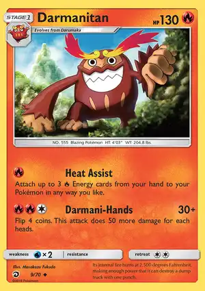 Darmanitan 9/70 Dragon Majesty
