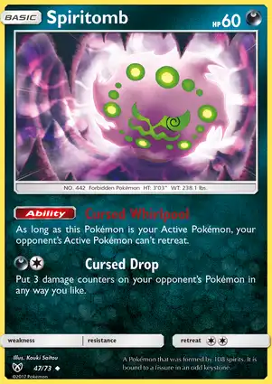 Spiritomb 47/73 Shining Legends