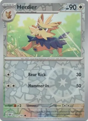Herdier 171/197 Obsidian Flames