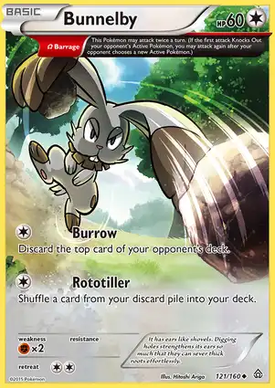 Bunnelby 121/160 Primal Clash