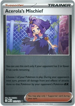 Acerola's Mischief 113/132 Mega Evolution