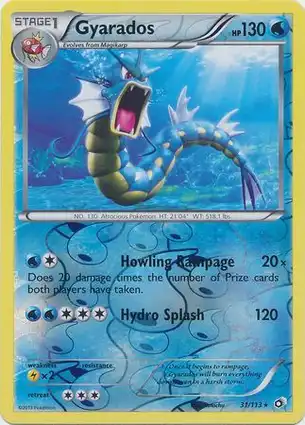 Gyarados 31/113 Legendary Treasures