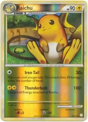 Raichu 10/123 HeartGold & SoulSilver