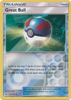 Great Ball 119/149 Sun & Moon