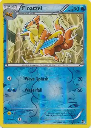 Floatzel 33/124 Dragons Exalted