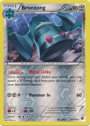 Bronzong 61/119 Phantom Forces