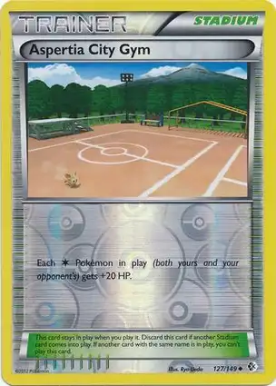 Aspertia City Gym 127/149 Boundaries Crossed