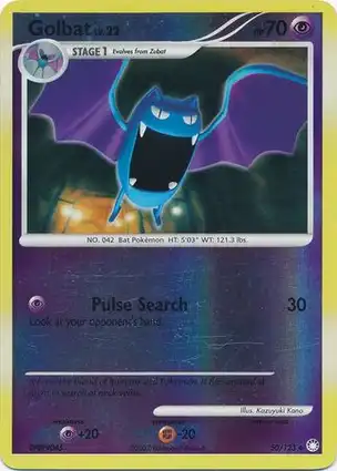 Golbat 50/123 Mysterious Treasures