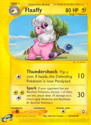 Flaaffy 47/147 Aquapolis