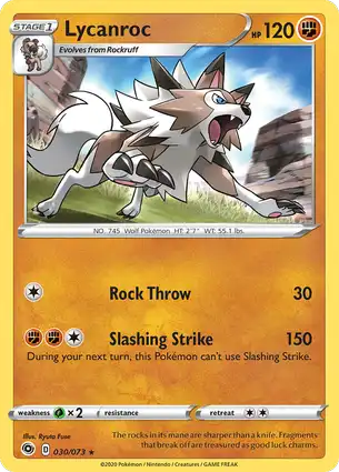 Lycanroc 030/073 Champion's Path