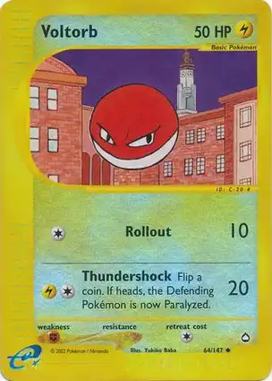 Voltorb 64/147 Aquapolis