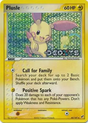 Plusle 44/107 EX Deoxys