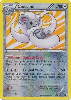 Cinccino 105/113 Legendary Treasures