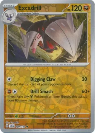 Excadrill 109/191 Surging Sparks