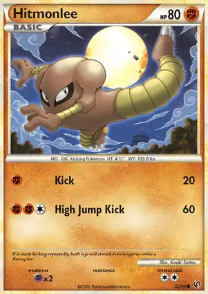 Hitmonlee 52/90 Undaunted