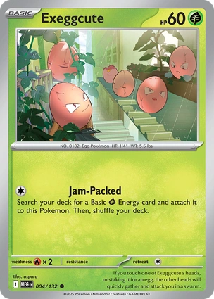 Exeggcute 004/132 Mega Evolution