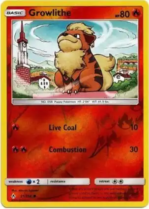 Growlithe 21/214 Unbroken Bonds