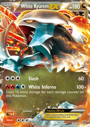 White Kyurem-EX 96/135 Plasma Storm