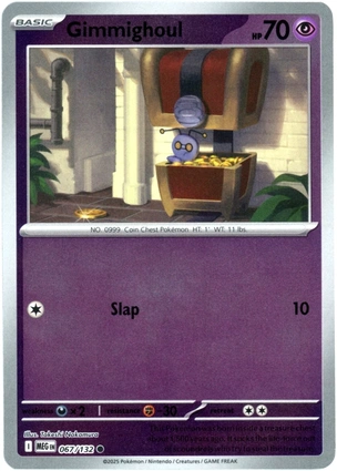 Gimmighoul 067/132 Mega Evolution