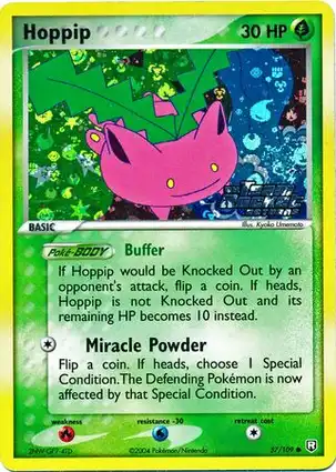 Hoppip 57/109 EX Team Rocket Returns