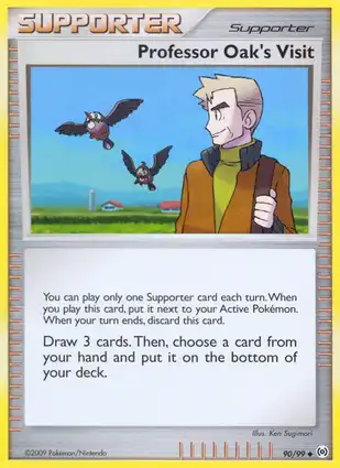 Professor Oak's Visit 90/99 Arceus