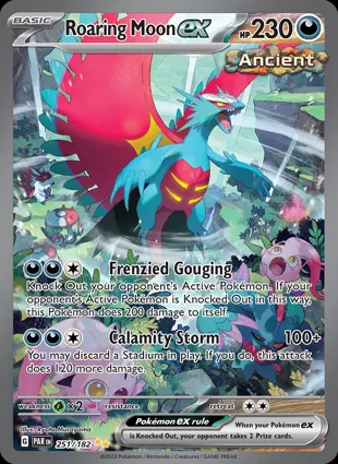 Roaring Moon ex 251/182 Paradox Rift