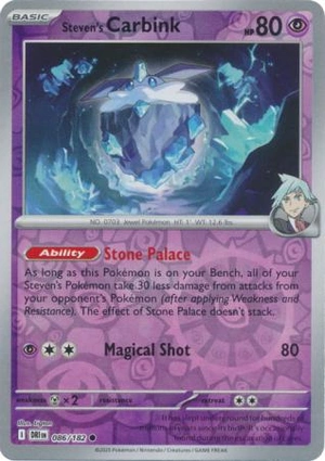Steven's Carbink 086/182 Destined Rivals