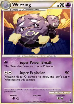 Weezing 38/95 Call of Legends