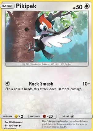 Pikipek 106/149 Sun & Moon
