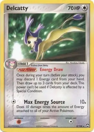 Delcatty 8/108 EX Power Keepers