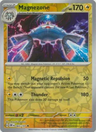 Magnezone 065/197 Obsidian Flames