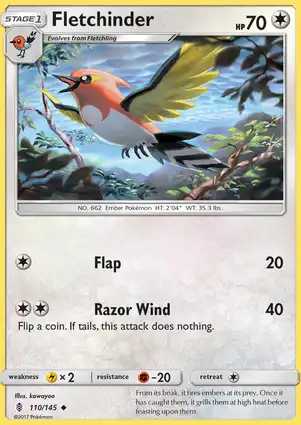 Fletchinder 110/145 Guardians Rising