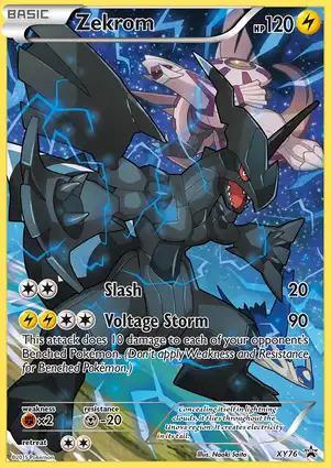 Zekrom XY76 XY Promos