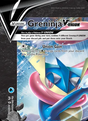 Greninja V-UNION SWSH155 Sword & Shield Promos