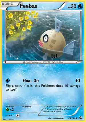 Feebas 43/160 Primal Clash
