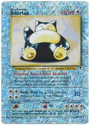 Snorlax 64/110 Legendary Collection