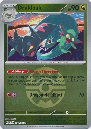 Drakloak 159/217 Ascended Heroes