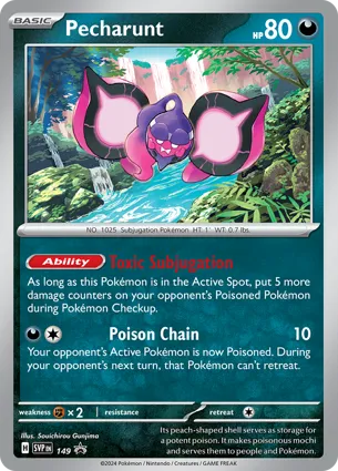Pecharunt 149 Scarlet & Violet Promos
